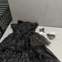 Black Costume Dress for Girls Cosplay Dress Kid Halloween Costumes Costumes Cosplay Party Dress with Accessories 7Y