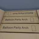 Hemmotop Metal Arch Backdrop Stand, 7.2FT+6.6FT+6FT Wedding Arches for Backdrop, Gold Background Arch Stands Set of 3, Flower Arches Frame for Birthday Party, Baby Shower, Graduation, Garden Dcor