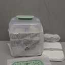 Momcozy Bottle Sterilizer and Dryer, Modular Nesting Space Saving Design, 6 Bottles Capacity, 4 in 1 Compact Sterilizer for Baby Bottles, Breast Pump Parts & Newborn Essentials, Drying Rack Included