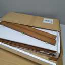 Wire Shelf Covers, Bamboo Wire Rack Covers for Pantry, Closet (5Pcs, 22" W x 16" D)