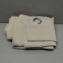 NICETOWN Kitchen Curtains for Decoration, Thermal Insulated Grommet Room Darkening Draperies/Panels for Laundry (Beige, 2 Panels, W42 x L63 inches)