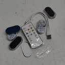 4Pcs LED Interior Car Lights Wireless with Remote, Portable USB Rechargeable,Inside Ambient Lighting, Sync to Music