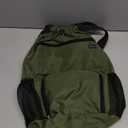 Drawstring Backpack with Wet Pocket & Shoe Compartment, Water-Resistant Sports Gym Swim String Bag for Women Men(Dark Green)