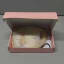 Flufymooz 100% Real Human Hair Toppers, 12 Inch Human Hair Toppers for Thinning Hair Large Hand-woven Area 360 Coverage Natural Hairpiece Wiglet for Women Daily 5"x3" Silk Base (White Blonde)