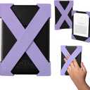 Strapsicle Kindle E-Reader Holder, Portable Electronic Device Cover, Unisex, Compatible with Kindle Paperwhite 2021 & 2023, Game-Changer for Comfortable Reading Experience (LGE -Paperwhite Gen 11 (6.8") & 12 (7"), Colorsoft, Lilac)