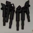 Set of 6 Ignition Coil Pack and Spark Plugs Fits for 2008 2009 2010 2011 2012 2013 BMW 128i 325xi 328i 328xi 330i 330xi 525xi 528i xDrive 530i 530xi X3 X5 Z4 Replaces UF592 C1638