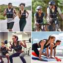Sportneer Adjustable Weighted Vest Weights: 18 lbs Washable Weight Vest for Walking 16 In 1 Fast Adjust Rucking Vest for Women and Men Home Gym Running Jogging Strength Training Vests