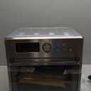 LOVMOR 26 Quart Air Fryer Oven with 9 Accessories,21-in-1 Smart Large Airfryer,Countertop Convection Toaster Ovens for Rotisserie,Baking,Dehydrators,Grills, Stainless steel, 15.7"*13.7"*12.1"