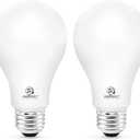 ENERGETIC SMARTER LIGHTING 150 Watt LED Light Bulb, Super Bright A21 LED Bulb Cool White 4000K, Non-Dimmable, 2300lm, High Lumen Light Bulbs, UL Listed, 2 Pack