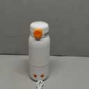 Portable Bottle Warmer for Travel, 12oz Large Capacity Fast Heating Breast Milk, Water & Formula On The Go Baby Bottle Warmer Accurate Temp Control with 4 Levels Long Battery Life for Car & Airplane (Orange)