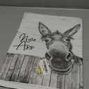 Funny Donkey Sunflower Bathroom Wall Art Metal Tin Sign Bathroom Wall Decor Nice Ass Farmhouse Bathroom Sign for Toilet Restroom Washroom Decor Gifts Vintage Retro Poster Plaque Donkey Accessories Farm Decor 12x16 Inch