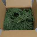 Thick Real Touch Christmas Norfolk Pine Garland Realistic, 6 Ft by 12 Inch Christmas Garland with 120 Branch Tips, Artificial Greenery Garlands for Xmas Holiday Table Fireplace Mantle Indoor Outdoor