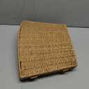 Hommtina Christmas Tree Collar- 26",Christmas Tree Base Christmas Tree Basket Collar for Home, Living Room,for Covering Tree Stand (Burlywood, 26 in)