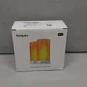 Hompavo 【Upgraded】 LED Flame Lights with Remote & Timer, 4-Mode Rechargeable Battery Operated Flameless Candles, Waterproof Pillar Flickering Lanterns for Bathroom Patio Wedding Halloween Home Decor