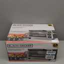 BLACK+DECKER TO1313SBD Toaster Oven, 15.47 Inch, Silver