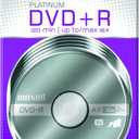 2 x Maxell  639031, Platinum DVD+R - High Capacity Write-Once Discs for Videos & Digital Storage - 4.7GB Storage with 16X Write Speed Up To 120 Min, Exceptional Archival Life  Pack 5