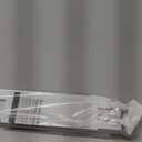 LazBlinds No Tools No Drill 1" Vinyl Mini Blinds, Cordless Blinds for Windows, Light Filtering Horizontal Window Blinds & Shades, 24" W x 48" H, White