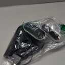 Electric Toothbrush with Water Flosser, Upgrade Flossing Toothbrush Combo with 3 Brush, 5 Floss Speeds& 3 Brush Modes, 500mL Tank, 30-Day Battery, for Adults & Teens, Gums, Braces-Black