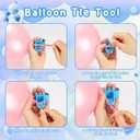 Electric Balloon Pump,Portable Electric Balloon Blower Machine Balloon Air Pump Dual Nozzle,for Birthday Shower Balloons Party Decorations