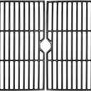 Hongso Porcelain Coated Cast Iron Cooking Grid Replacement Parts for Grill Master 720-0737, Master Forge GD4215S, Grill Chef, Nexgrill 720-0737 and Other Models