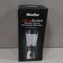 Mueller Personal Blender for Shakes and Smoothies with 15 Oz Travel Cup and Lid, Juices, Baby Food, Heavy-Duty Portable Blender & Food Processor, Grey