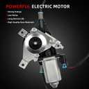 Front Driver Side Power Window Regulator with Motor Assembly Compatible for Ford Crown Victoria Mercury Grand Marquis 1992-2011 Marauder 2003-2004 Left Replace 741-664 6W7Z5423209AA