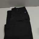 Women's Jeans High Waisted Straight Leg Stretchy Jeans Trendy Wide Leg Tummy Control Loose Casual Denim Pants (8, Black)