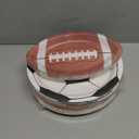 durony 96 Pieces Sports Theme Birthday Party Supplies 9 Inch Disposable Paper Tableware Plates Baseball Plates Basketball Soccer Football Plate for Mixed Sports Ball Party Gameday Decorations