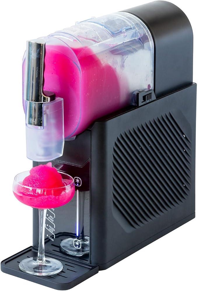 Healthy Choice 200W Slushie Maker 2L Direct-Cooling Frozen Drink Machine with 5 Preset Programs for Slushies Frappe Milkshakes Cocktails Fast One-Touch Operation – Black