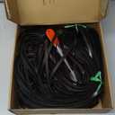 Kigley 3 Pcs Wicker Repair Kit with Weaving Tool for Rattan, Plastic, and Gradient Rattan Material - Patio Furniture, Sofa, Chair, Basket (Coffee Brown)