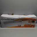 Comfort Zone CZ600 750/1,500-Watt Electric Baseboard Space Heater with Adjustable Thermostat, Dent-Proof End Panels, Overheat Protection System, Safety Tip-Over Switch, & Stay-Cool Body, White