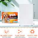Pet Hair Remover for Laundry, Lint Dryer Sheets, 3 X Pet Hair Fighters, Reduces Static, Adds Softness(Scented,200 Count)