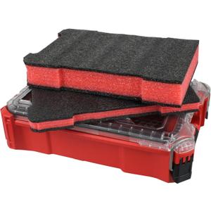 Packout Foam Insert Fits for Milwau-kee 48-22-8435 Foam Packout Insert and Tool Box 2 Piece