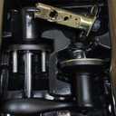 Kwikset Tustin Entry Door Handle with Lock and Key, Secure Keyed Reversible Lever Exterior, For Front Entrance and Bedrooms, Matte Black, Pick Resistant Smartkey Rekey Security and Microban