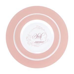 Blush Plates Combo 7.5" + 10.5" Case of 128 (4 packs x 32)