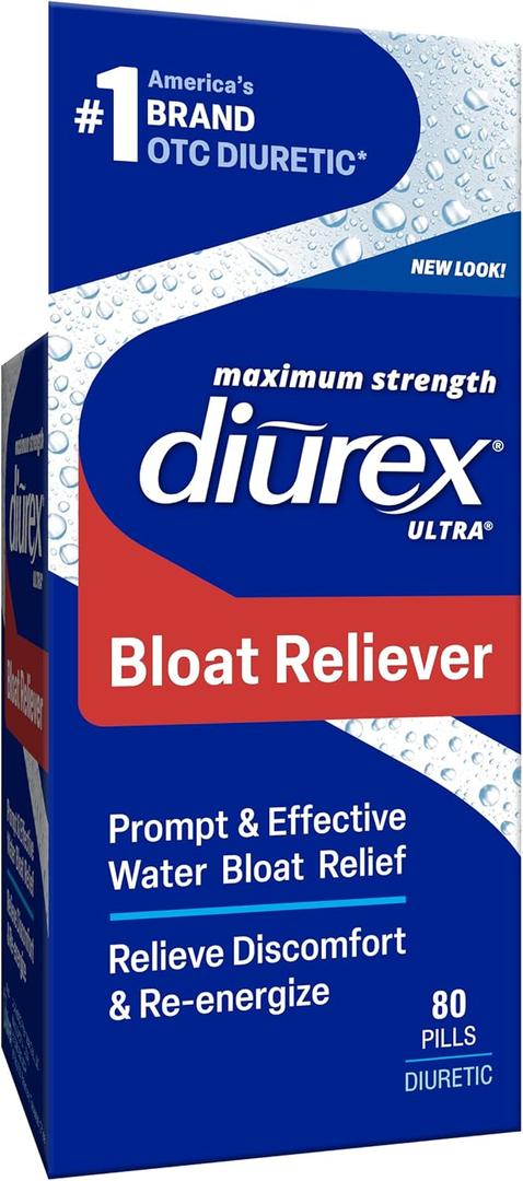 Diurex Ultra Water Weight Loss Formula Water Pills, 80 Count