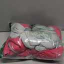 MIGOHI Full Body Dog Coat - Warm Reflective Large Dog Winter Coat with Harness,Turtleneck Fleece Jacket for Dogs,Four-Leg Windproof Puffer Jackets Snowsuit with Zipper for Small Medium Large Dogs,XL (X-Large(Back:20.1"), HotPink)