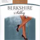 Berkshire Women's Plus-Size Queen Silky Sheer Control Top Pantyhose 4489 (1X-2X, City Beige)