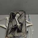 efluky Slim Laundry Basket, Narrow Laundry Hamper with Handles, Collapsible Dirty Clothes Hamper, Tall Laundry Bin for Laundry Room, Dorm and Bedroom, 48L (12.7 Gallon) Floral