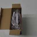 BESKAR USB Small Desk Fan, Portable Fans with 3 Speeds Strong Airflow, Quiet Operation and 360Rotate, Personal Table Fan for Home,Office, Bedroom- 3.9 ft Cord/White