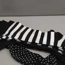 4 Pairs Plus Size Compression Socks for Women & Men, Extra Wide Calf 20-30 mmhg Knee High Compression Stockings for Circulation Swelling Support (2X-Large, A1 Assort 4 Pairs Black)