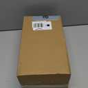 DN DECONATION Christmas Village House Decorations, Light Up Ceramic House Decor, Gold Christmas Town Building Figurines with Lights, Winter Decor for Table Centerpiece Xmas Gifts