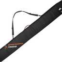 Unigear Ski Bag for Air Travel, 360 Fully Padded Protection, Water-Resistant and Durable up to 192cm for Snow Air Travel Transport (Black)