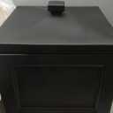 Mayne Fairfield Garden Hose Bin - Black - 17in L x 17in W x 18in H - Holds up to 100 ft. of standard garden hose (5858-B)