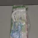 Shepherd Staff and White Costume Stockings with Blue Bows, Bonnet and Cane Set for Women Girls Halloween Party Dress Up