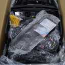 GAOMON - 24V 2-Seater Kids Electric Truck with Parent Remote Control, 100Min Ride-on Car, 4WD Dual Motor, 2 Speeds - Black