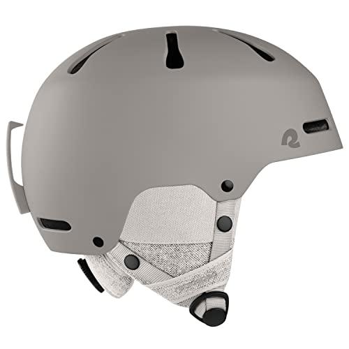 Retrospec Comstock Ski & Snowboard Helmet for Adults - Durable ABS Shell, Protective EPS Foam & 10 Cooling Vents - Adjustable Fit for Men & Women - Matte Canyon, Large