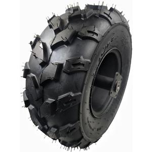 CLEO 19 * 7-8 Black Rear Wheel Assembly For Coleman Trail BT200X CT200U CT200U-EX Mini Bike