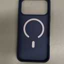 TORRAS Stronger Magnetic & Shockproof for iPhone 17 Pro Max Case, Fit for MagSafe, Military Grade Drop Protection, Camera Control, DIY Button, Slim for iPhone 17 Pro Max Case Translucent Deep Blue