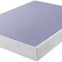 Zinus Metal Box Spring with Wood Slats /7.5 Inch Mattress Foundation/Sturdy Steel Structure/Easy Assembly, Full (White)